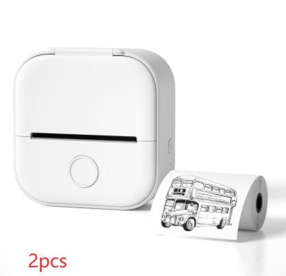 Portable Mini Thermal Label Printer, Bluetooth-compatible