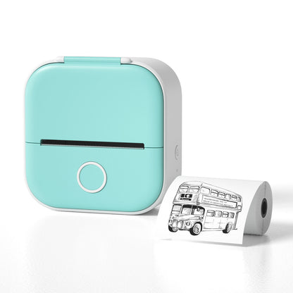 Portable Mini Thermal Label Printer, Bluetooth-compatible