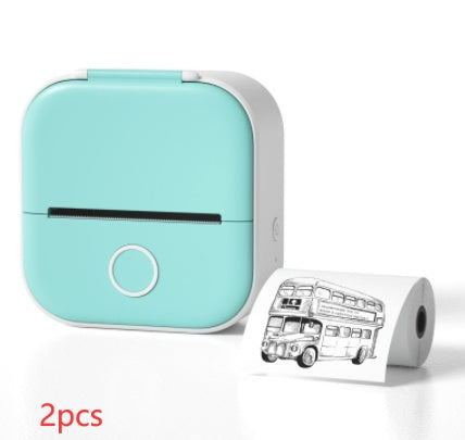 Portable Mini Thermal Label Printer, Bluetooth-compatible