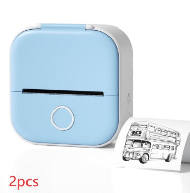 Portable Mini Thermal Label Printer, Bluetooth-compatible