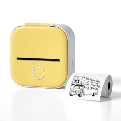 Portable Mini Thermal Label Printer, Bluetooth-compatible