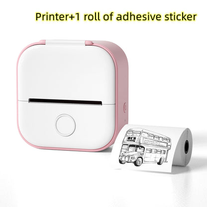 Portable Mini Thermal Label Printer, Bluetooth-compatible